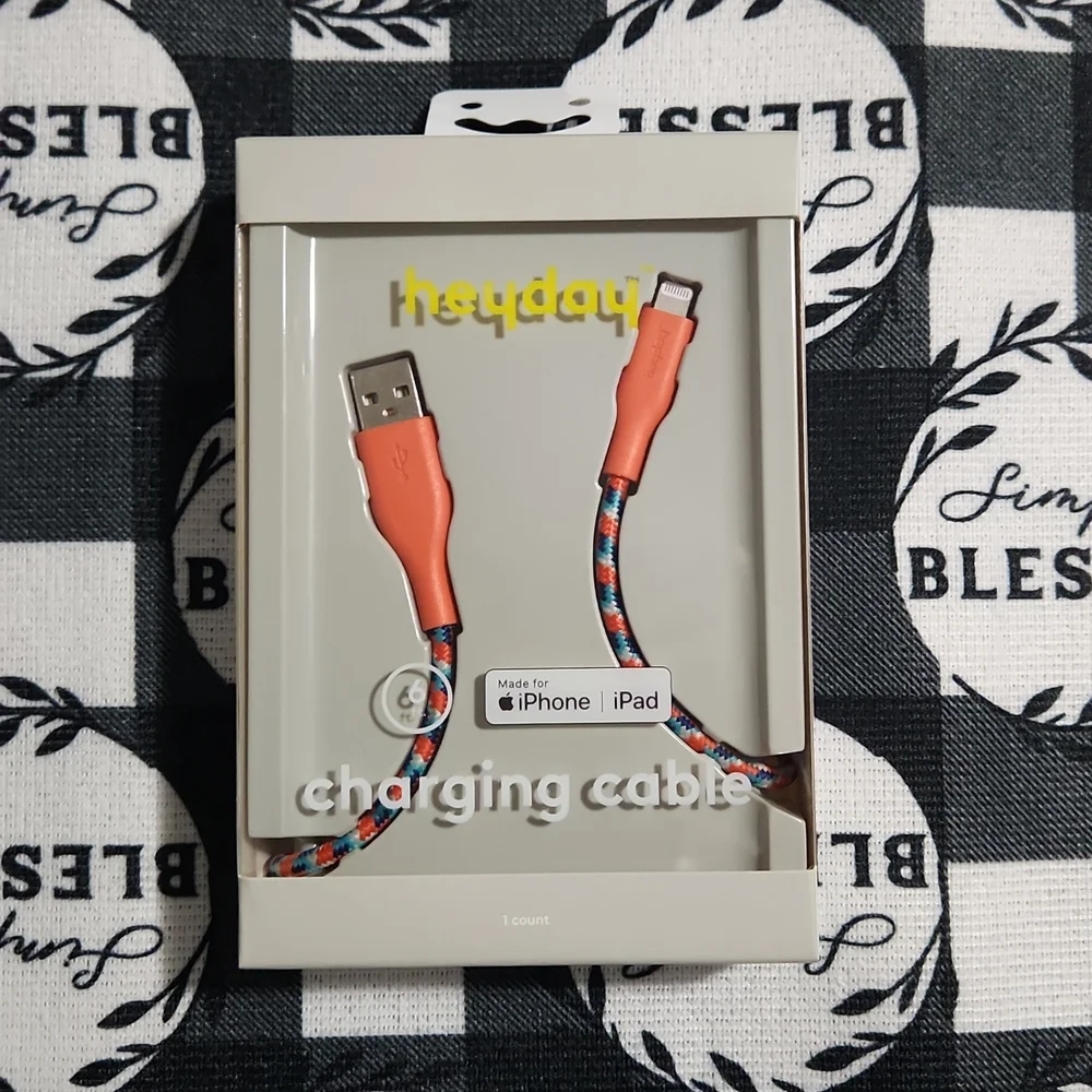 6ft Charging Cable For iPhone/iPad